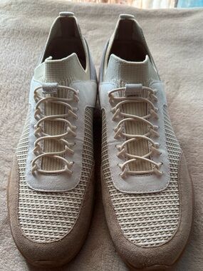 Women’s Born sneakers Cream/Tan, blue worn once.